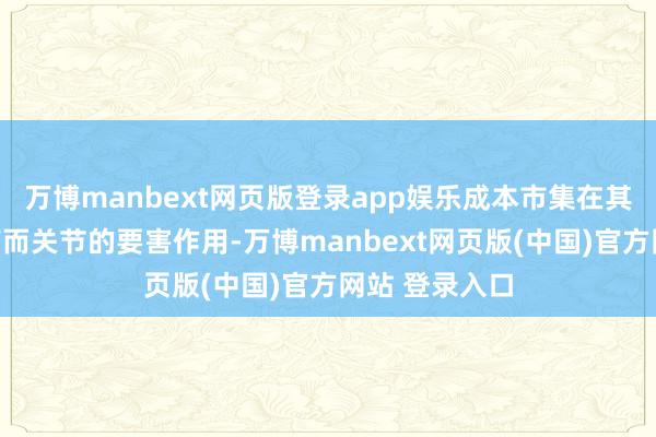 万博manbext网页版登录app娱乐成本市集在其中施展了特有而关节的要害作用-万博manbext网页版(中国)官方网站 登录入口